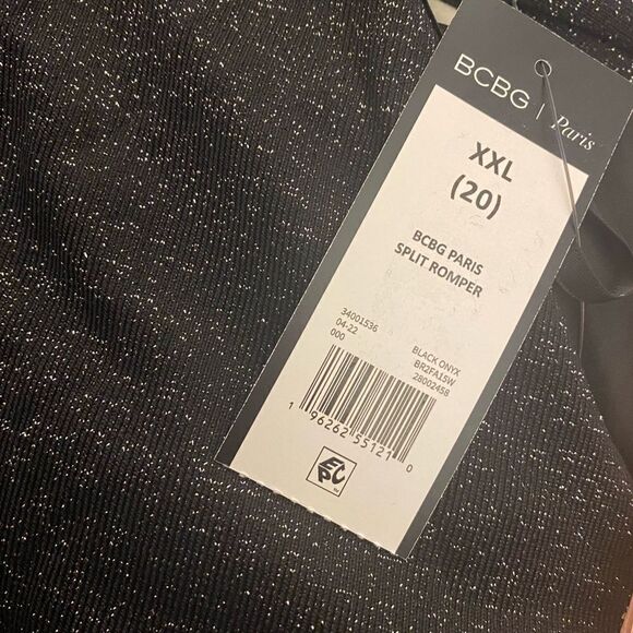 BCBG Romper Holiday Outfit Sz XXL - Picture 5 of 7